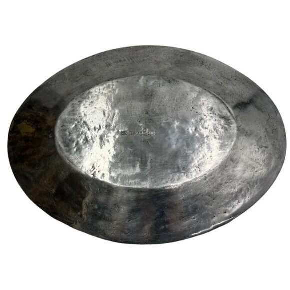 CENTRO 1993 PEWTER OVAL PLATTER - Picture 2 of 4
